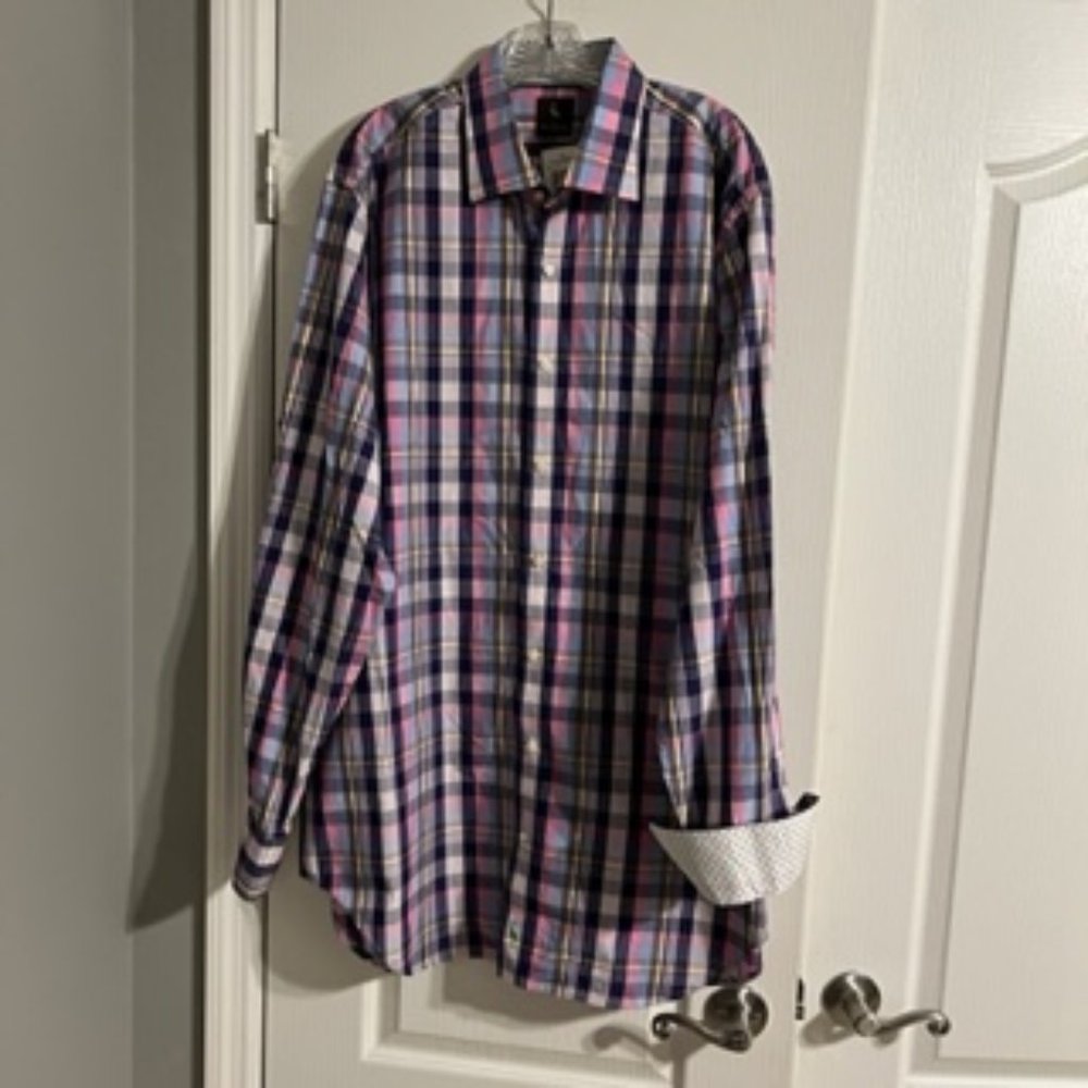 TailorByrd Men's Dress Shirt 2XL Tall (NWT) - Picture 14 of 15